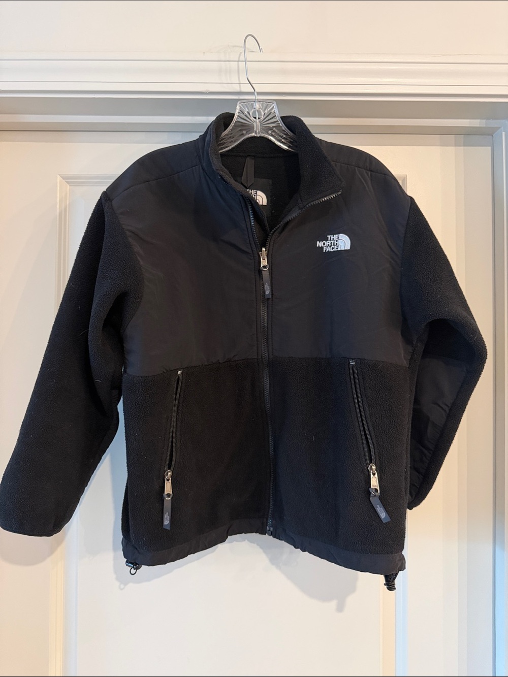 The North Face Kids Black Full-Zip Fleece Jacket